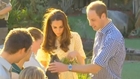 Prince George's royal visit to the zoo