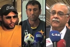 Dunya News-Shahid Afridi, Younis Khan meet Najam Sethi to discuss new central contract