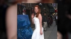 Jessica Chastain Stuns The Letterman Crowds In A White Jumpsuit