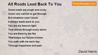 David Harris - All Roads Lead Back To You
