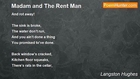 Langston Hughes - Madam and The Rent Man
