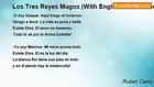 Ruben Dario - Los Tres Reyes Magos (With English Translation)