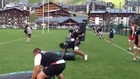 Rugby : l'entraînement du RCT, ça ne rigole pas