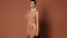 Naked Kim Kardashian accused of photoshopping