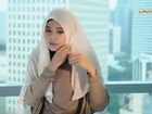 Hijab Tutorial  Segi Empat untuk Acara Formal dan Pesta