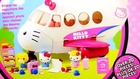 Cartoon Hello Kitty Airlines Playset Airplane Toys Review by Disney Cars Toy Club