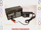 12v 7ah UPS Battery replaces 7ah Enduring CB7-12 CB-7-12 and CHARGER