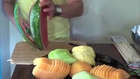 Como hacer un platon de fruta picada para una fiesta o regalo #1 - arte con fruta  DIY