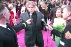 Jessica Alba and Gary Busey Red Carpet Shout Out