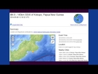 WORLDWIDE EARTHQUAKE REPORT, May 6, 2014