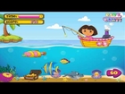 Dora Fishing - Dora The Explorer TV Program - Fishing Video - Cartoon Movie