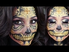 Saint & Sinner Skull Halloween Make-Up Tutorial | Jessica A.M. Kalil