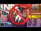 TOP 5 WTF MOMENTS - (Episode 1) NBA 2K15 MyPark