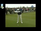 Fred Couples Golf Swing - Face on 5 iron