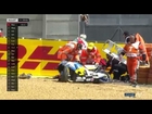 Jack Miller horrible crash, rider OK MotoGP free practice 4 Le Mans